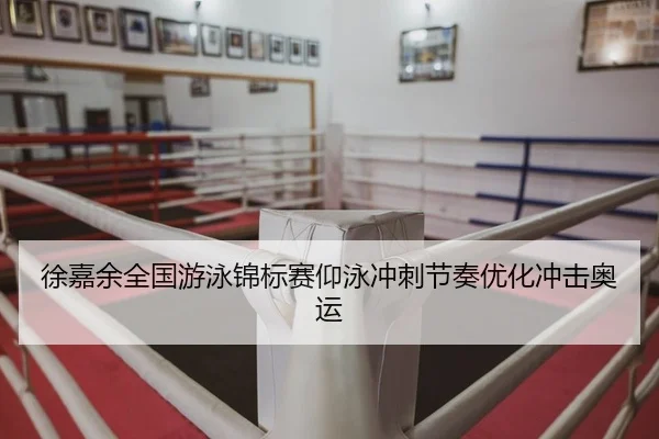 徐嘉余全国游泳锦标赛仰泳冲刺节奏优化冲击奥运